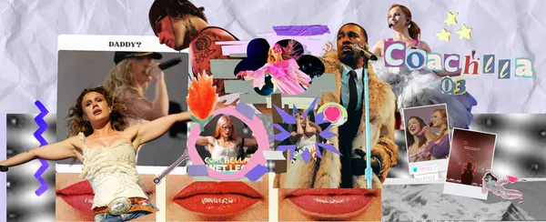 Coachella 03 artist collage